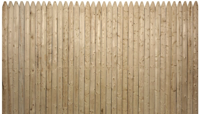 Stockade privacy fence