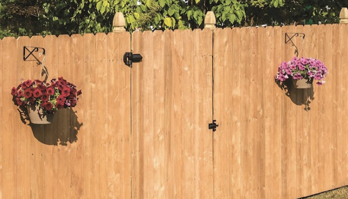 dog eared privacy fence